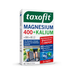 Magnesium 400 + Kalium + B6 + B12