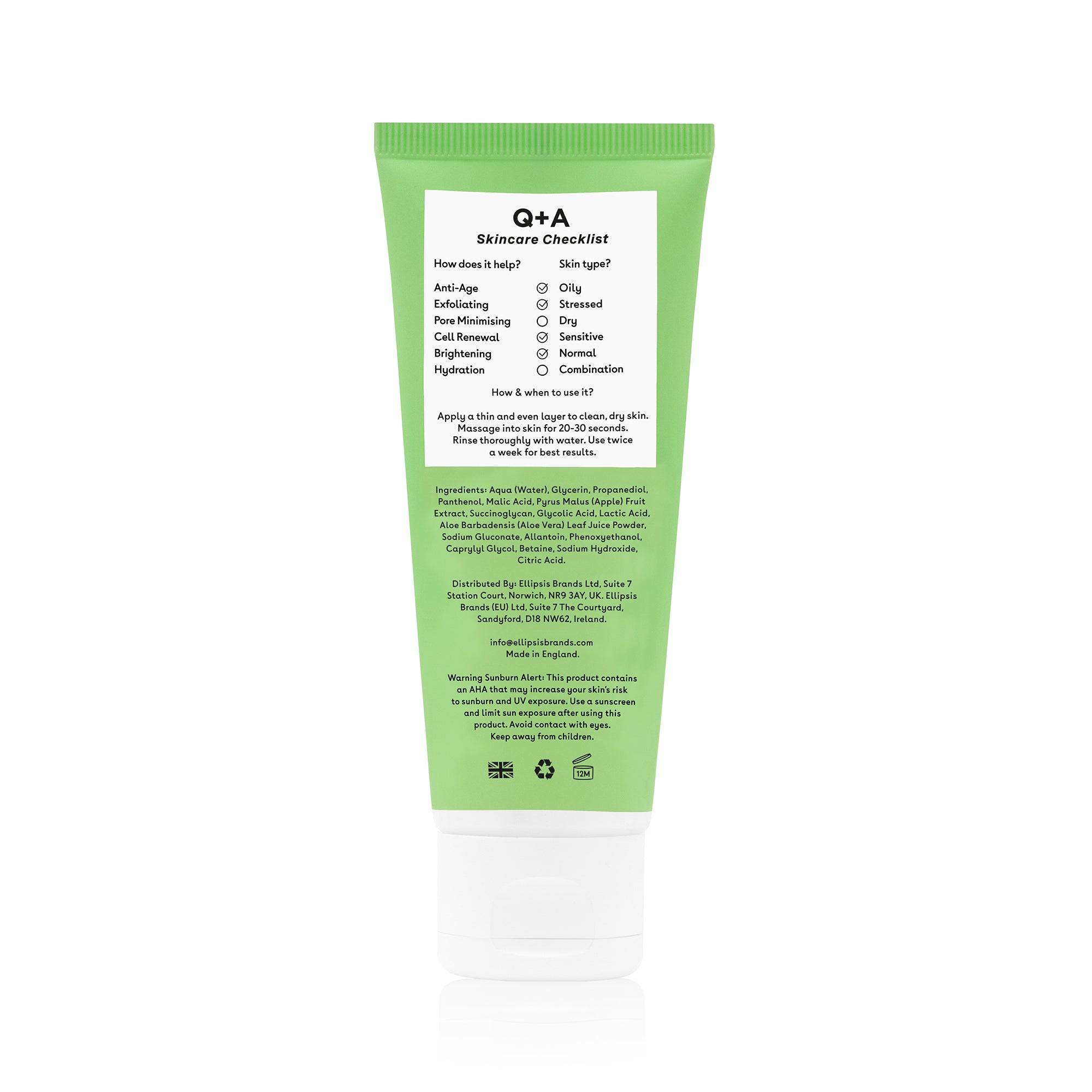 Q+A - Apple AHA Exfoliating Gel