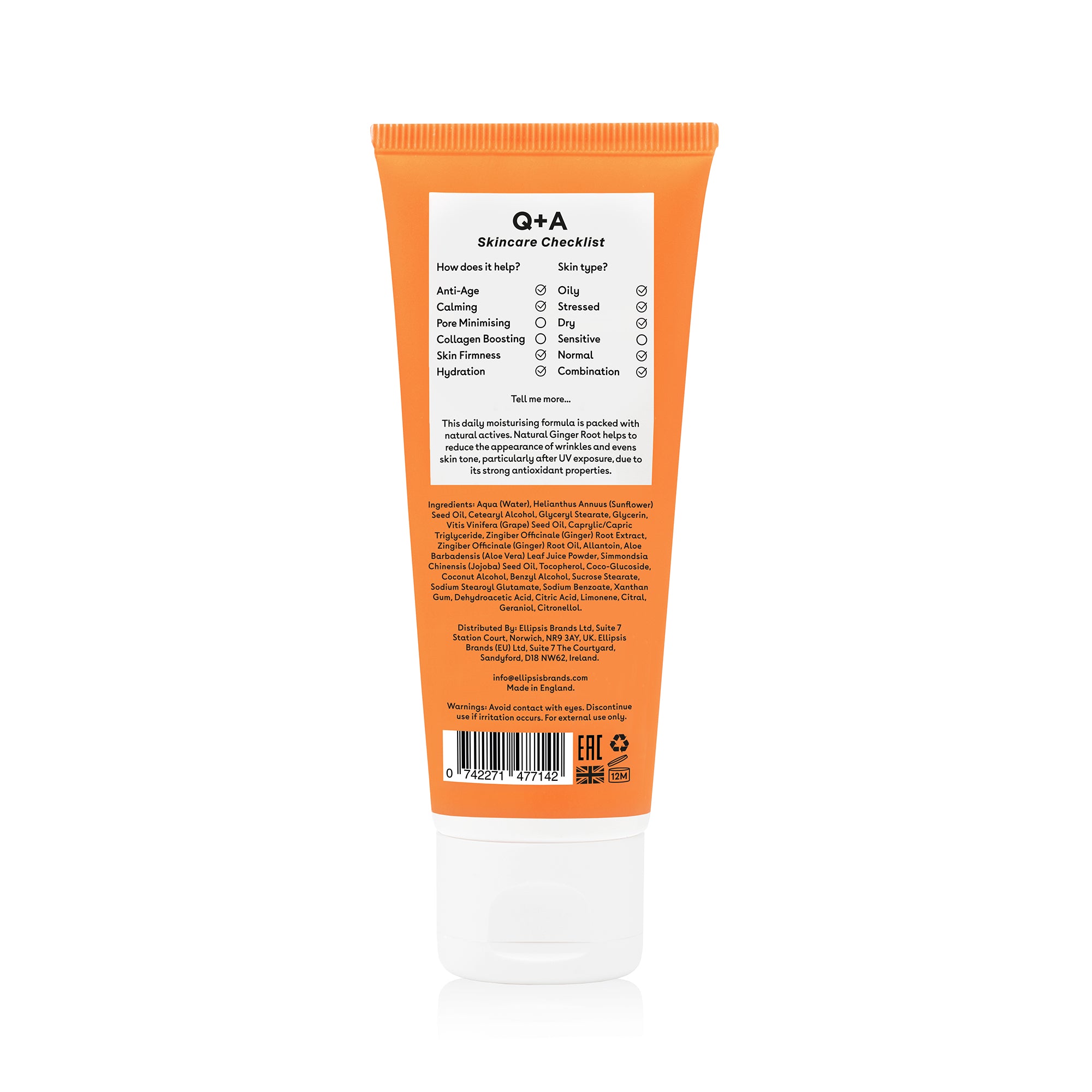 Q+A - Ginger Root Daily Moisturiser