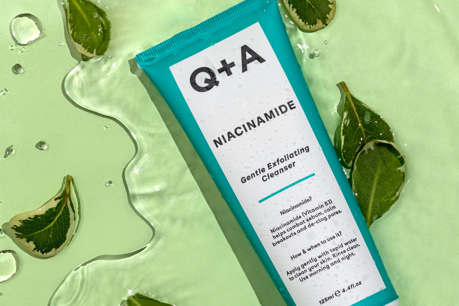 Q+A - Niacinamide Exfoiliating Gel Cleanser