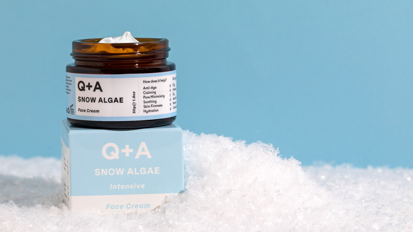 Q+A - Snow Algae Intensive Face Cream