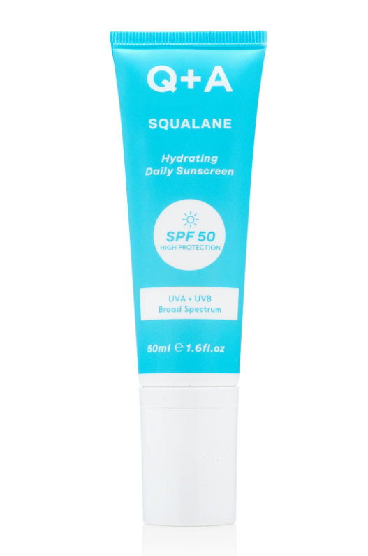 Q+A - Squalane SPF50 Hydrating Facial Sunscreen