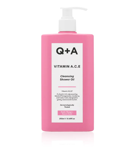 Q+A - Vitamin A.C.E Shower Oil