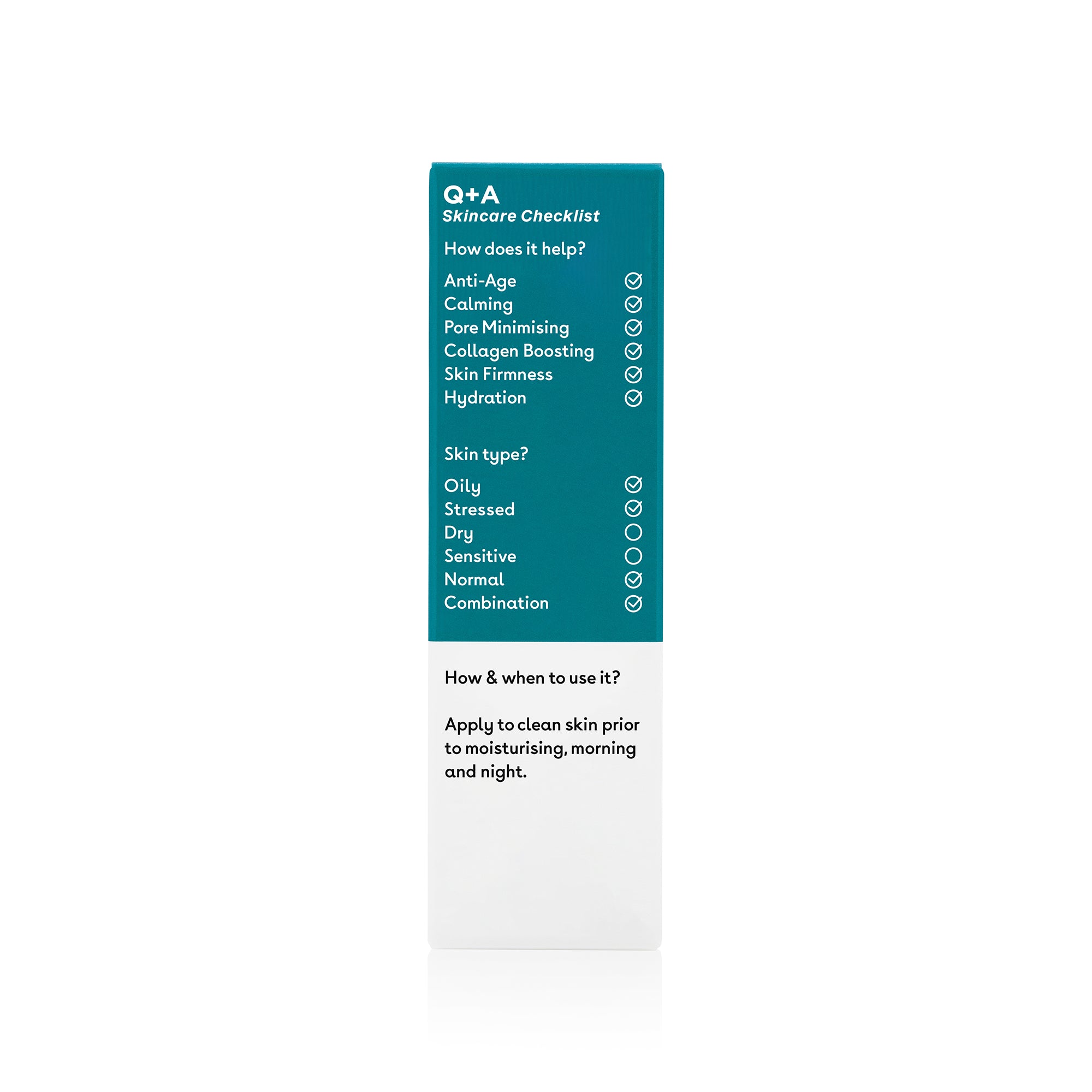 Q+A - Zinc PCA Moisturiser Facial Serum