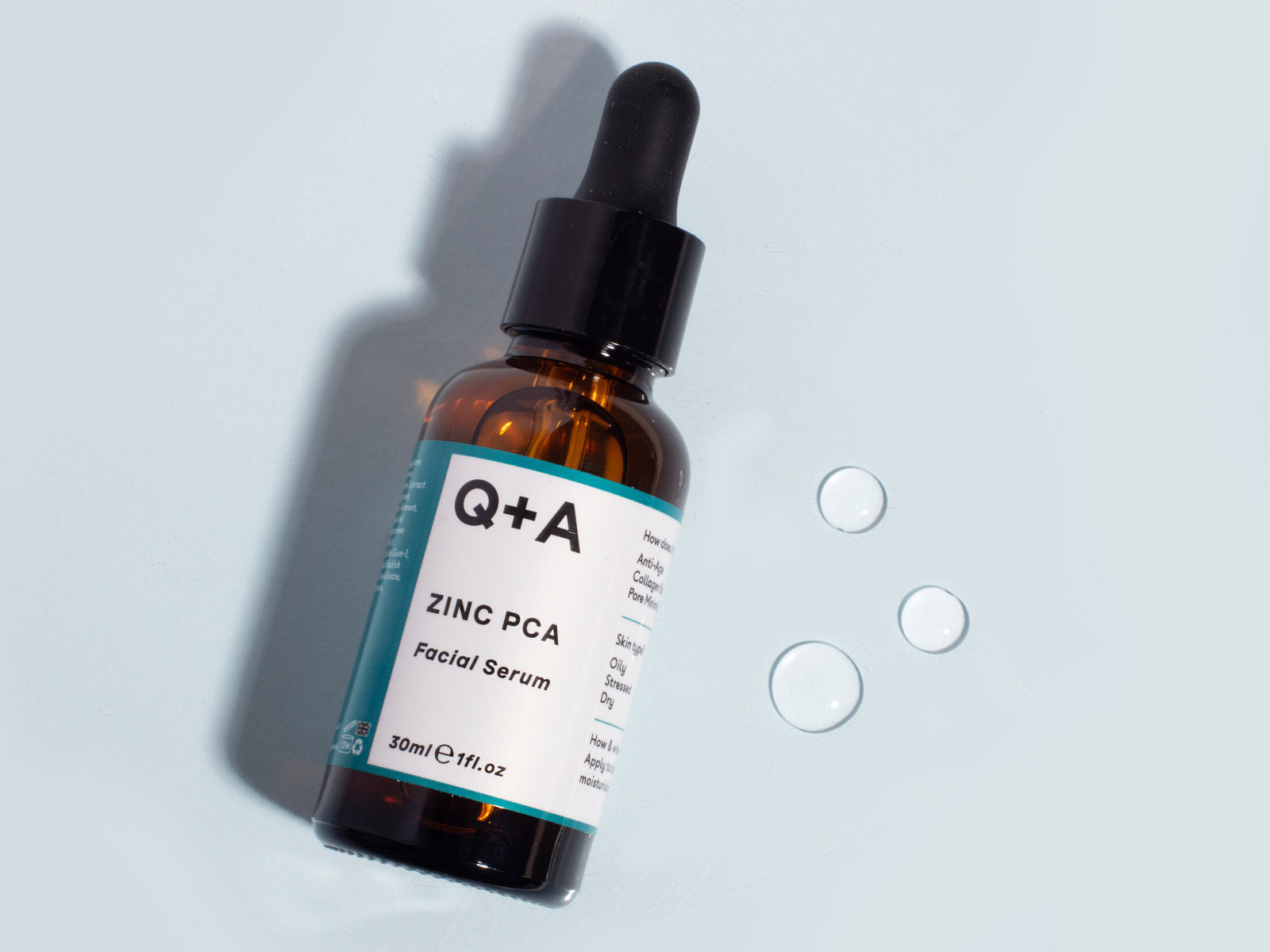 Q+A - Zinc PCA Moisturiser Facial Serum