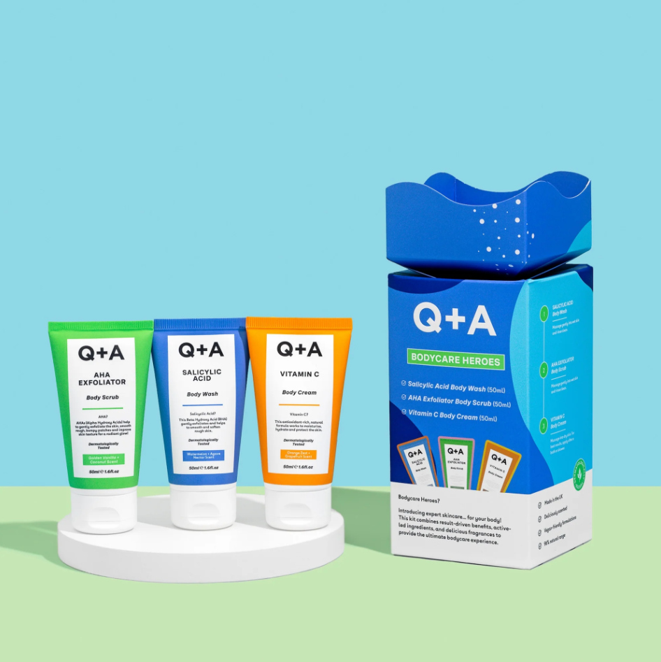 Q+A - Bodycare Heroes Set