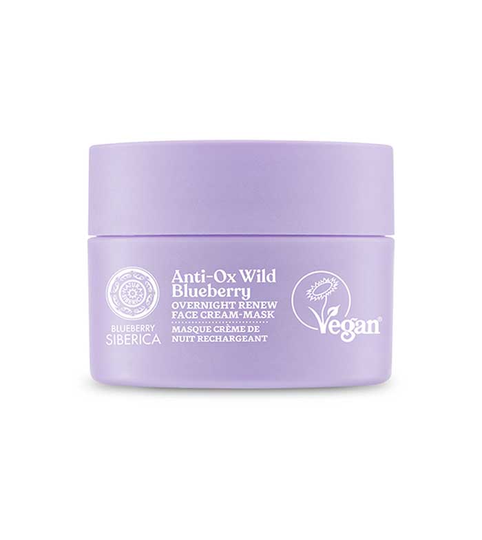 Anti Ox Wild Blueberry Overnight renewing face cream mask