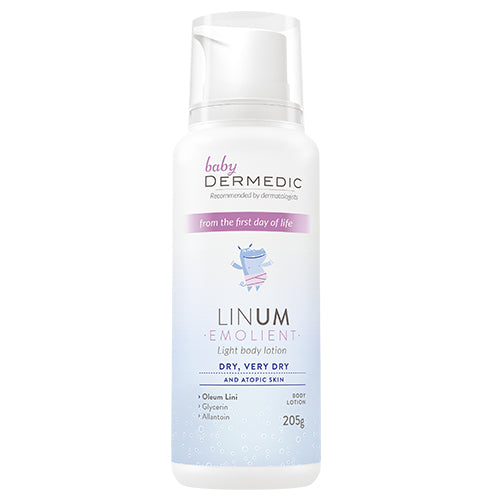 Linum Emollient Light Body Lotion