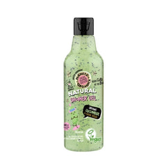 Natural Shower Gel with Organic Cucumber and Basil Seeds