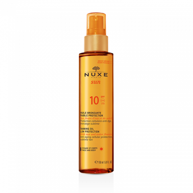 Tanning Oil Low Sun Protecion SPF 10