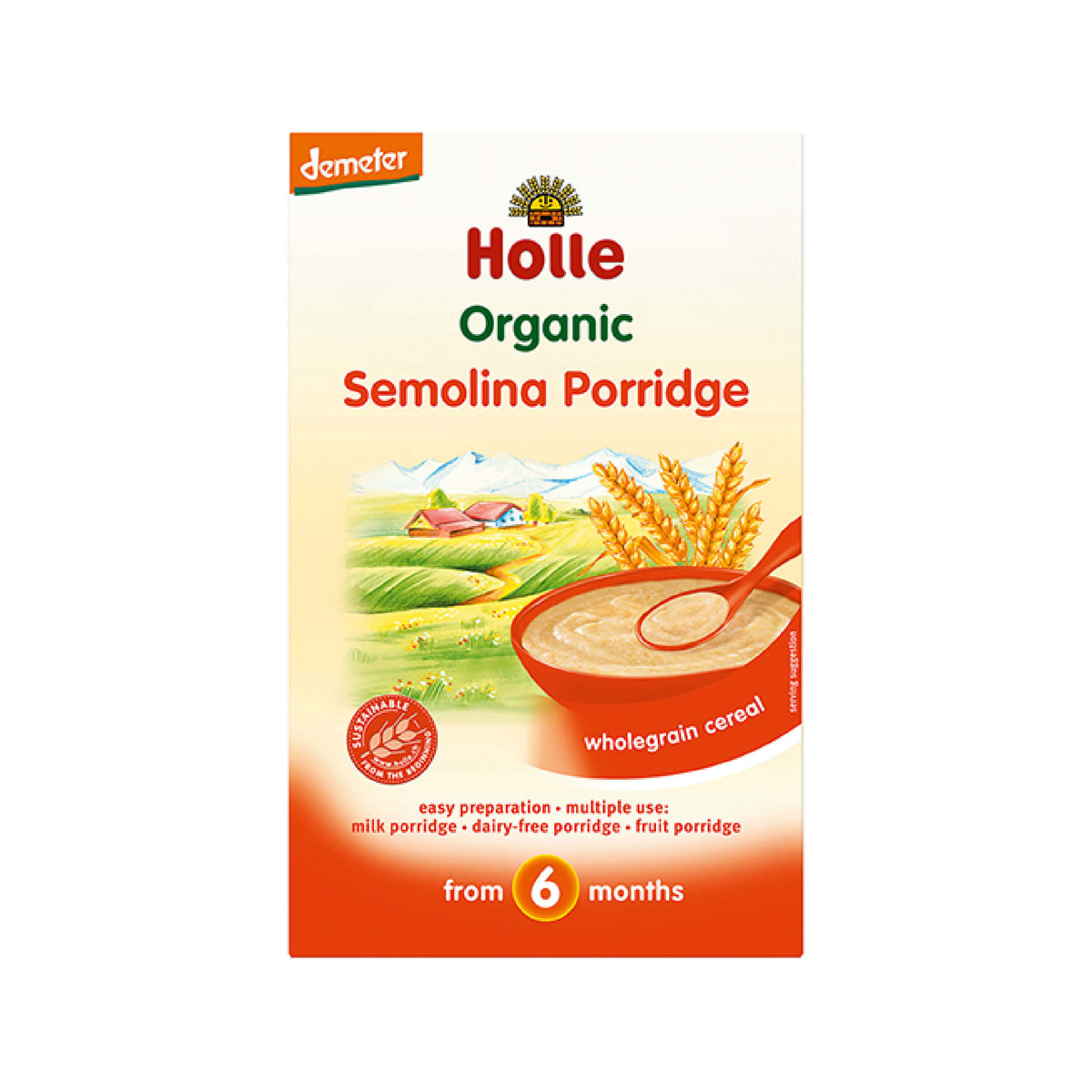 Organic Semolina Porridge