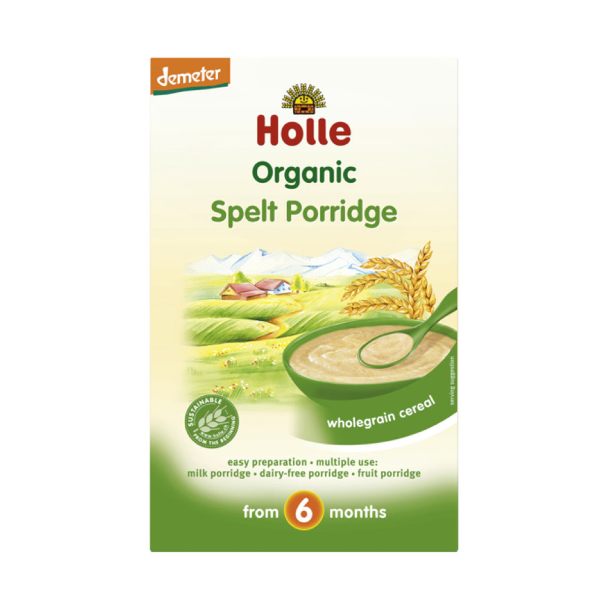 Organic Spelt Porridge