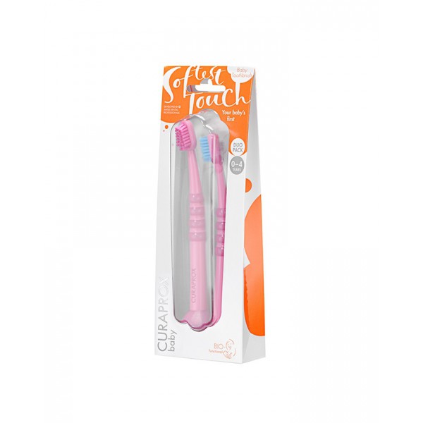 Baby Duo Pink Toothbrush