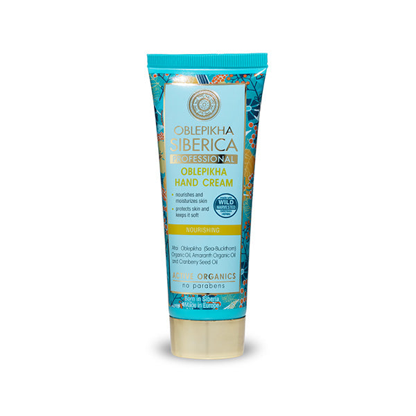 Hand Cream with Organic Oblepikha