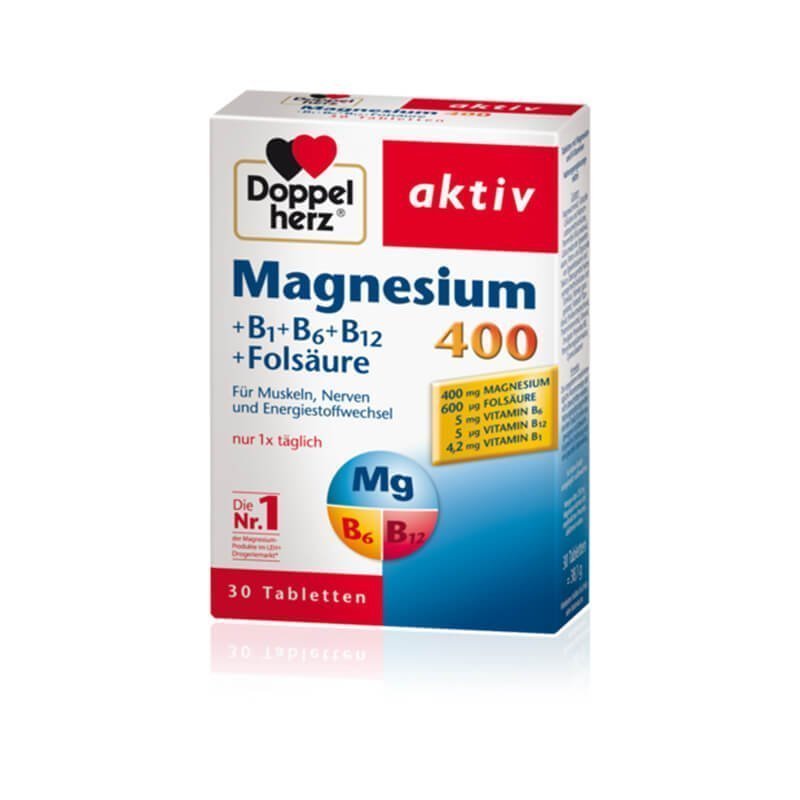 Magnez 400 (+ B1 + B6 + B12 + Acid folik)