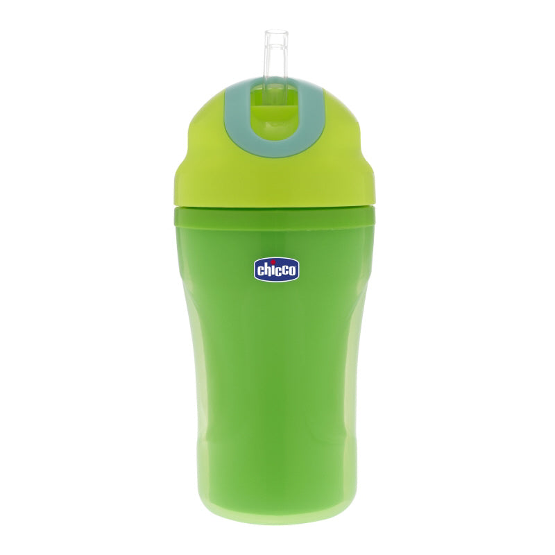 Insulated Drinking Bottle with Straw 18m+