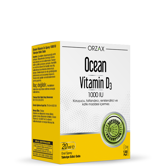 Ocean Vitamin D 1000 IU Spray